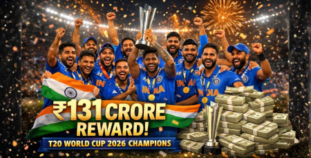 BCCI Announces Massive ₹131 Crore Reward for India’s T20 World Cup Champions