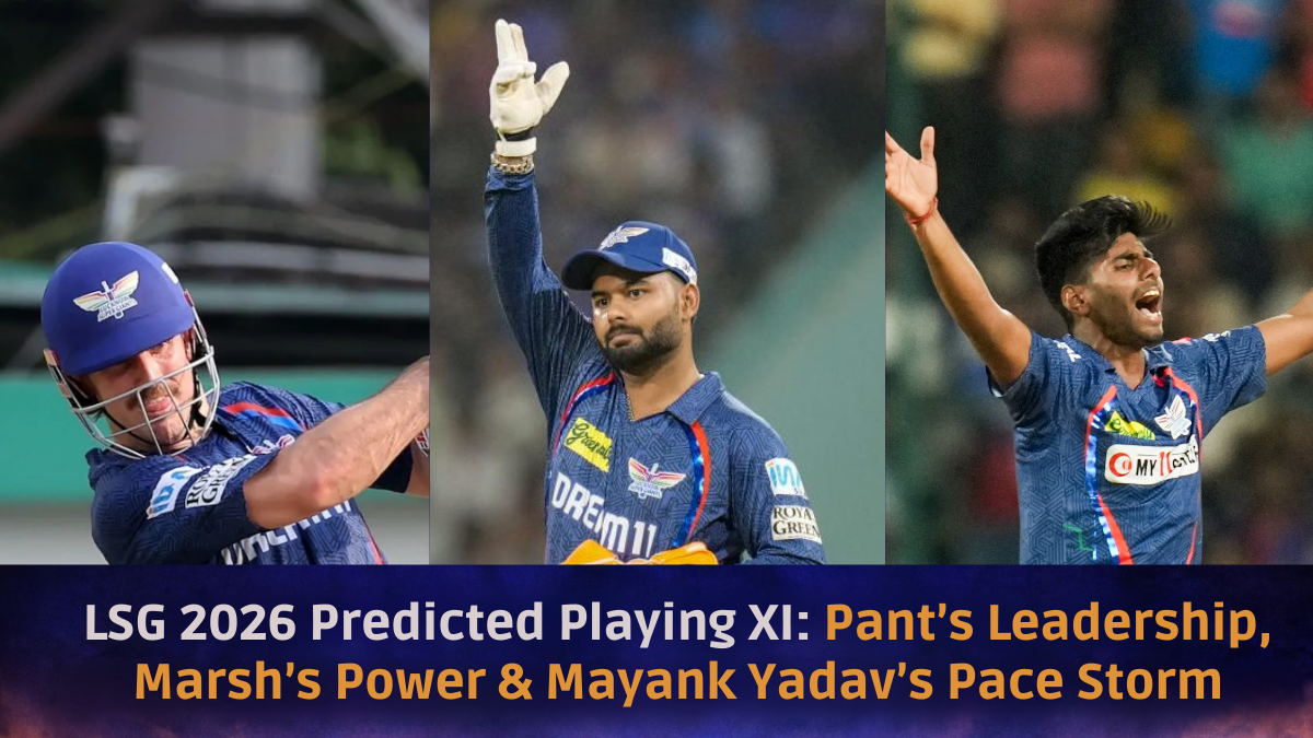 Lucknow Super Giants enter IPL 2026 with a powerful squad led by Rishabh Pant. With Mitchell Marsh, Aiden Markram and Nicholas Pooran forming a destructive top order and Mayank Yadav leading a rapid pace attack alongside Mohammad Shami and Avesh Khan, LSG