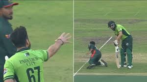 Salman Ali Agha controversial run-out during Bangladesh vs Pakistan 2nd ODI at Shere Bangla National Stadium Dhaka