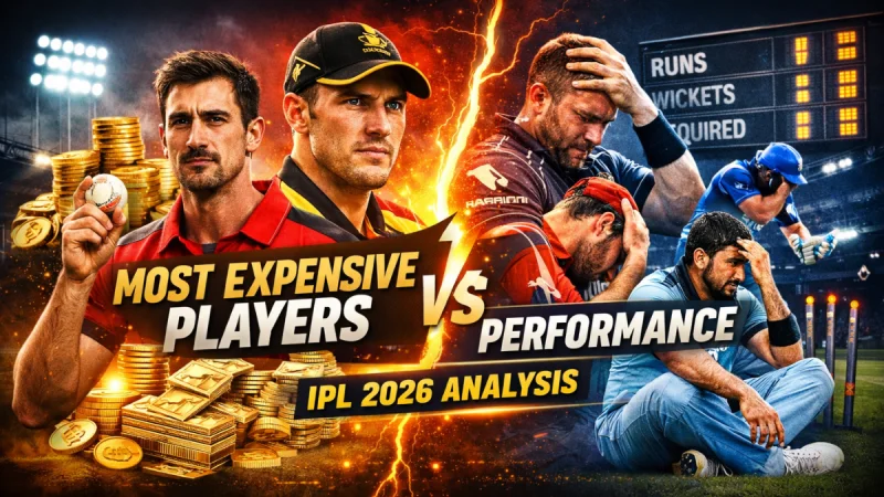 Most Expensive Players vs Their Performance in IPL 2026