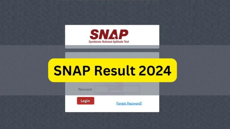 SNAP 2024 Results Declared