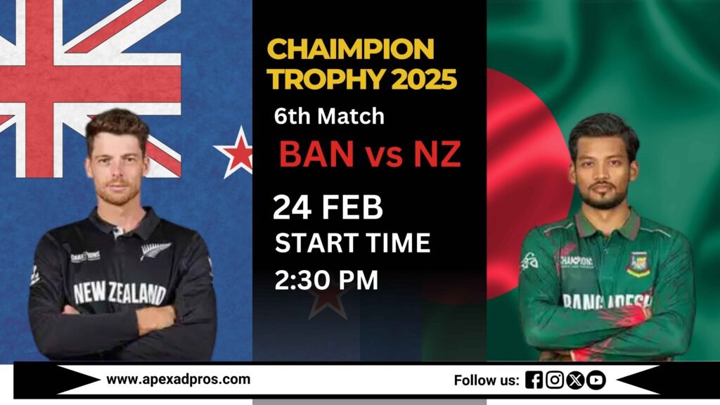 Bangladesh vs New Zealand